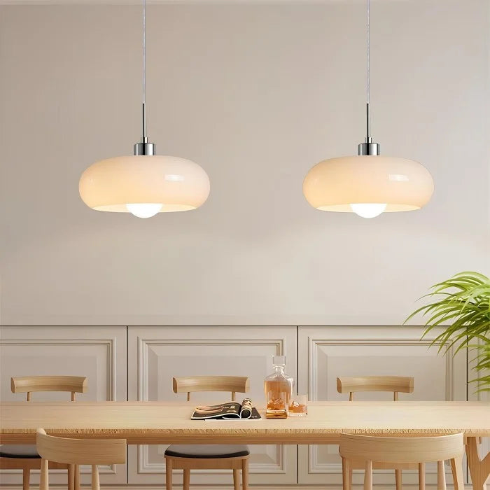 Opal Glass Pendant Light | 3 Colors | Qonforta