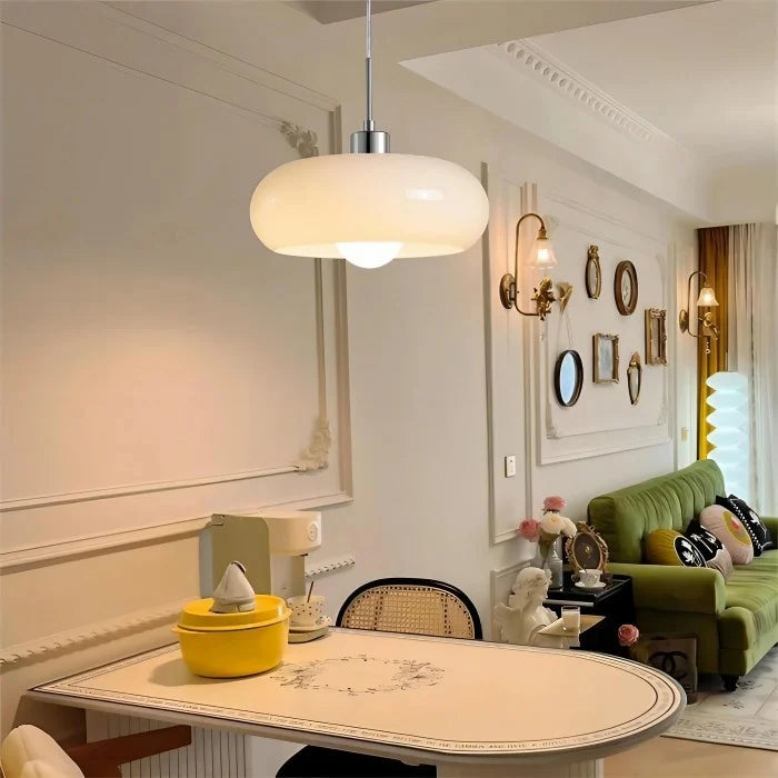 Opal Glass Pendant Light | 3 Colors | Qonforta