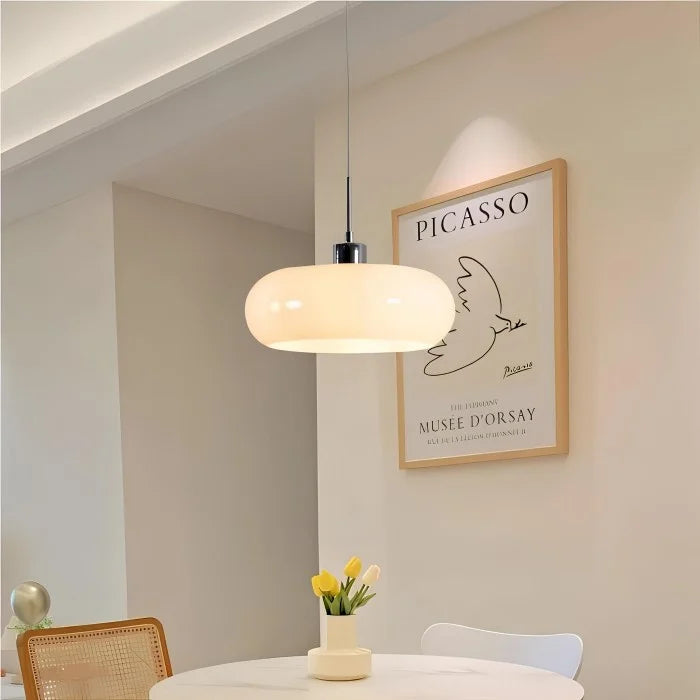 Opal Glass Pendant Light | 3 Colors | Qonforta