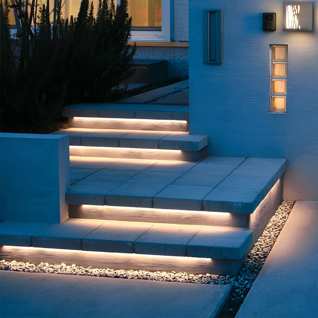 StepGlow — Outdoor Embedded LED Strip Light
