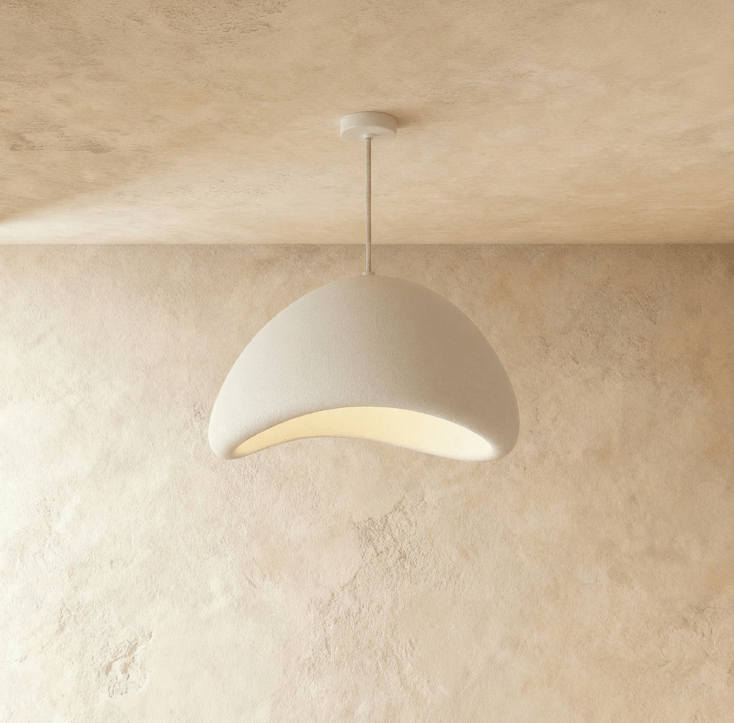 Sculpted Resin Cloud Pendant Light – Dimmable, 6 Sizes | Qonfortav