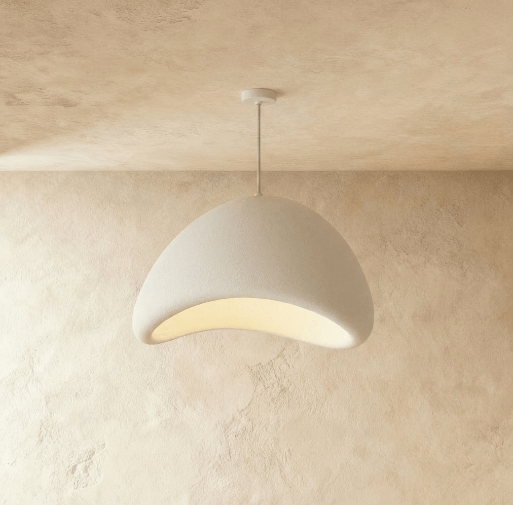 Sculpted Resin Cloud Pendant Light – Dimmable, 6 Sizes | Qonfortav