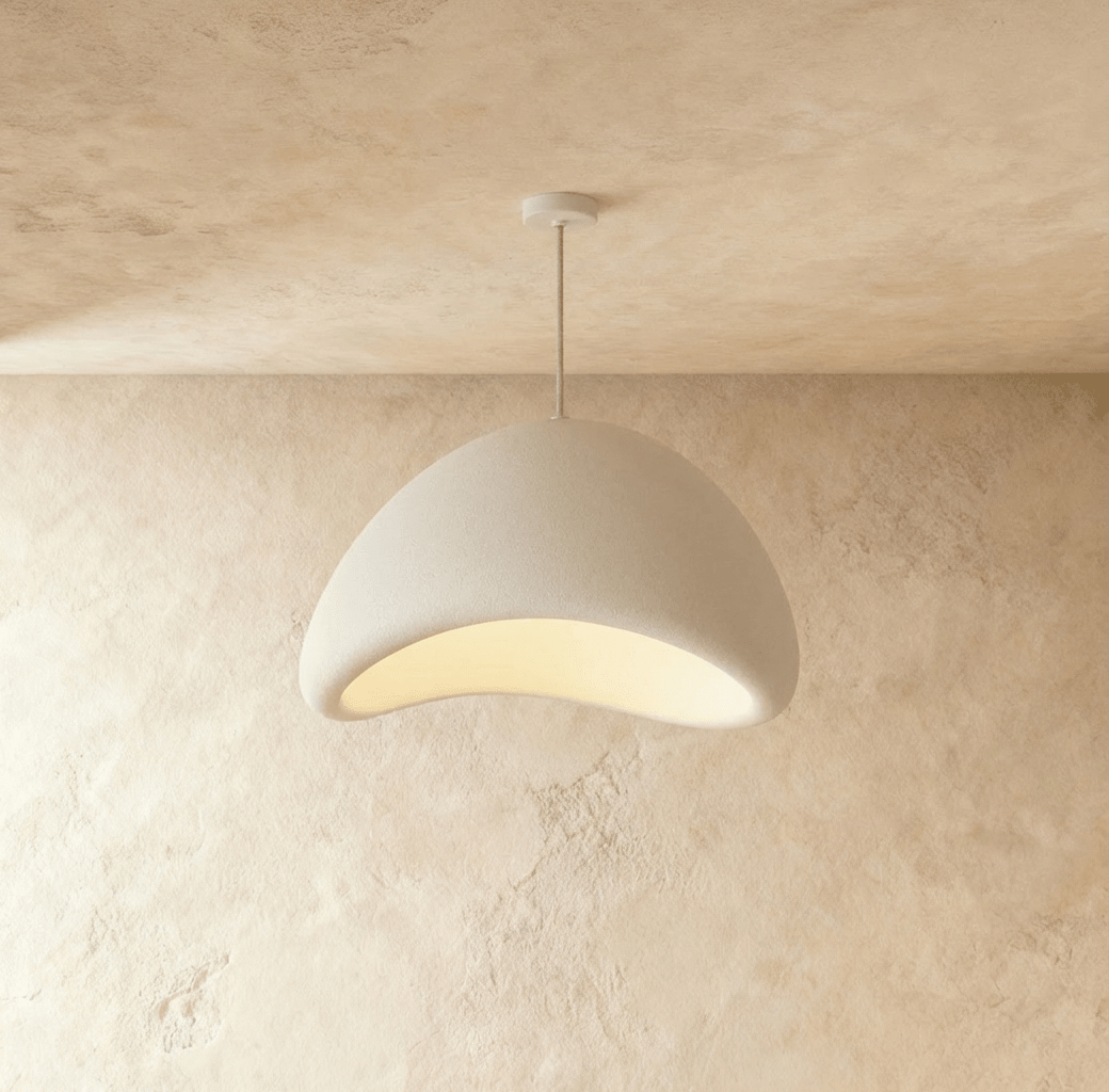 Sculpted Resin Cloud Pendant Light – Dimmable, 6 Sizes | Qonfortav