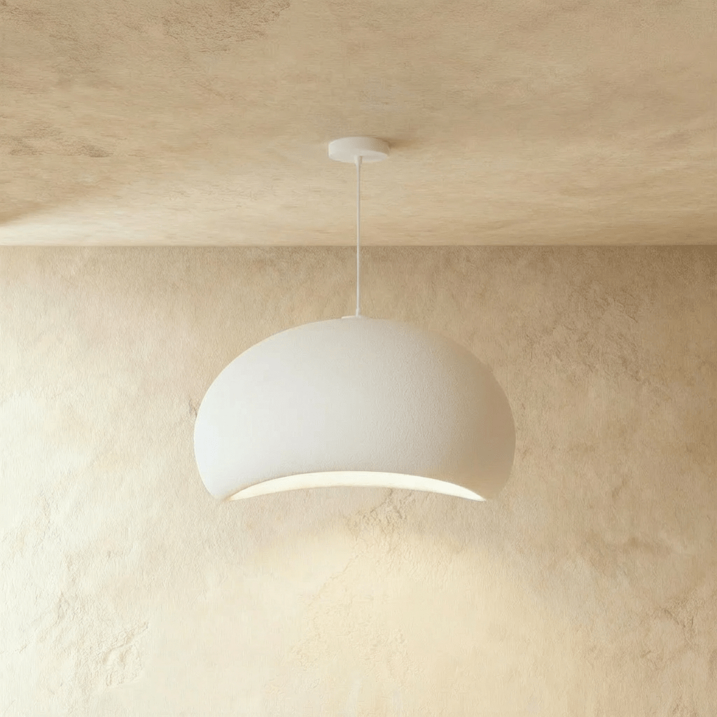 Sculpted Resin Cloud Pendant Light – Dimmable, 6 Sizes | Qonfortav