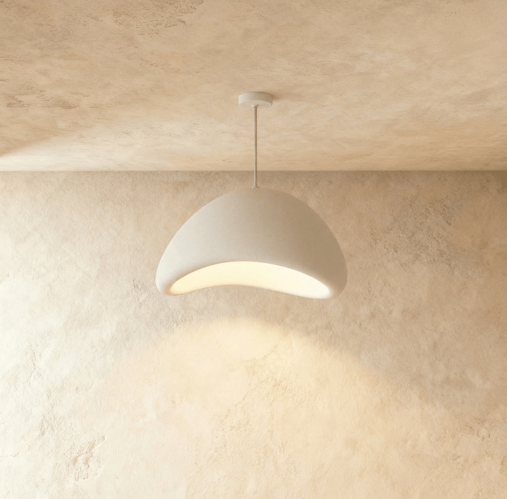 Sculpted Resin Cloud Pendant Light – Dimmable, 6 Sizes | Qonfortav