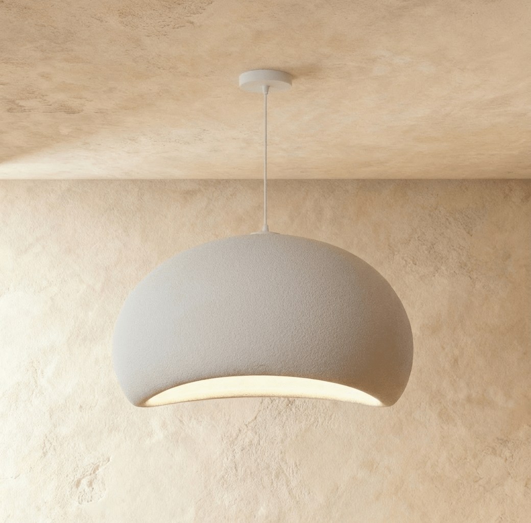 Sculpted Resin Cloud Pendant Light – Dimmable, 6 Sizes | Qonfortav