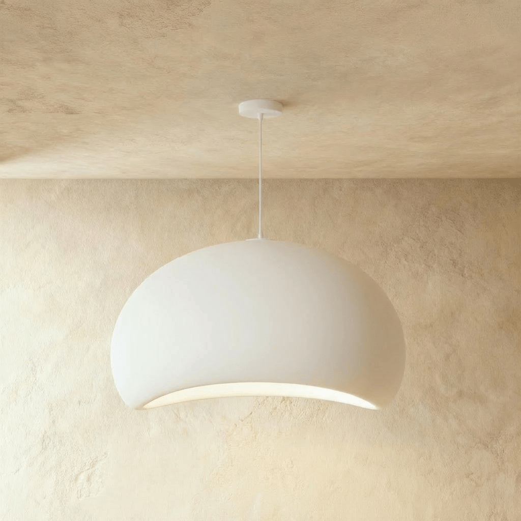 Sculpted Resin Cloud Pendant Light – Dimmable, 6 Sizes | Qonfortav