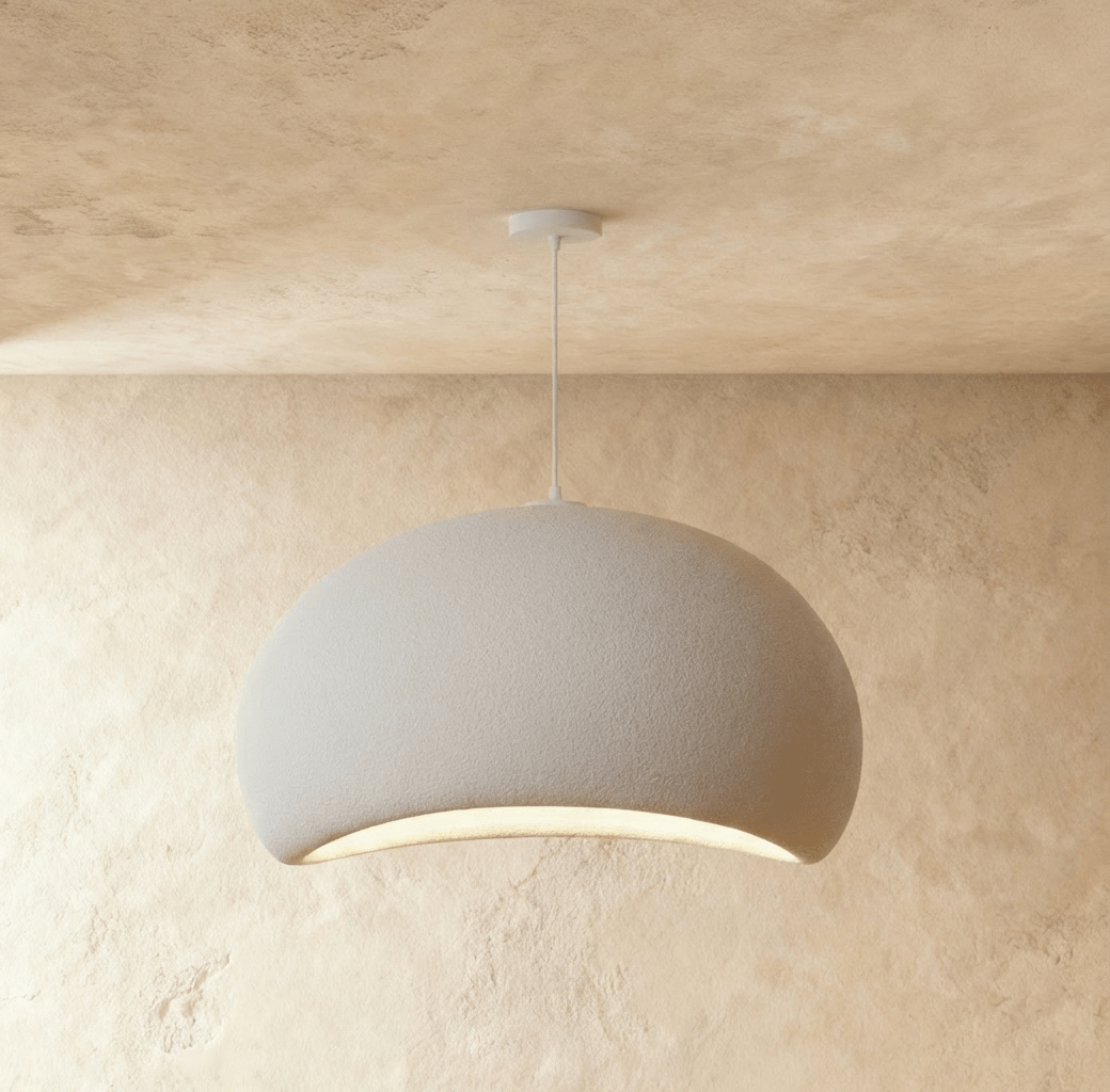 Sculpted Resin Cloud Pendant Light – Dimmable, 6 Sizes | Qonfortav