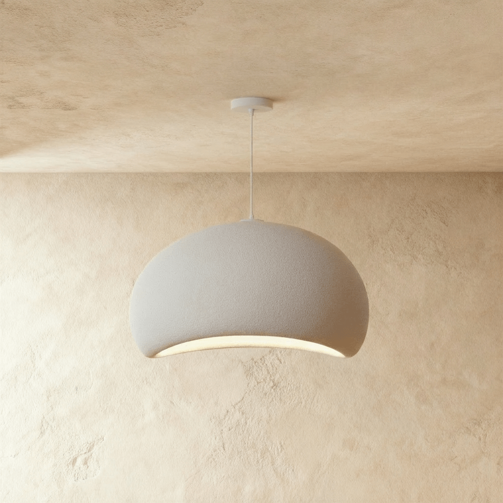 Sculpted Resin Cloud Pendant Light – Dimmable, 6 Sizes | Qonfortav