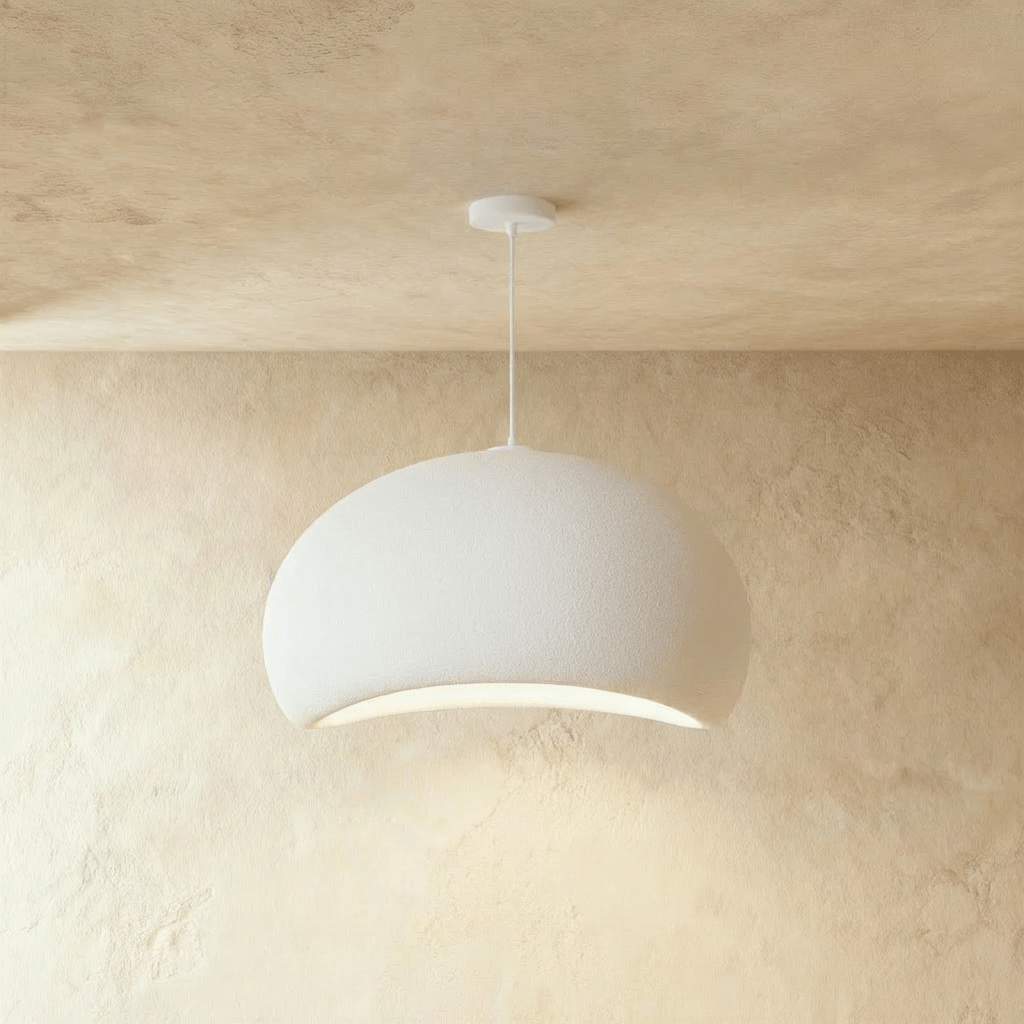 Sculpted Resin Cloud Pendant Light – Dimmable, 6 Sizes | Qonfortav