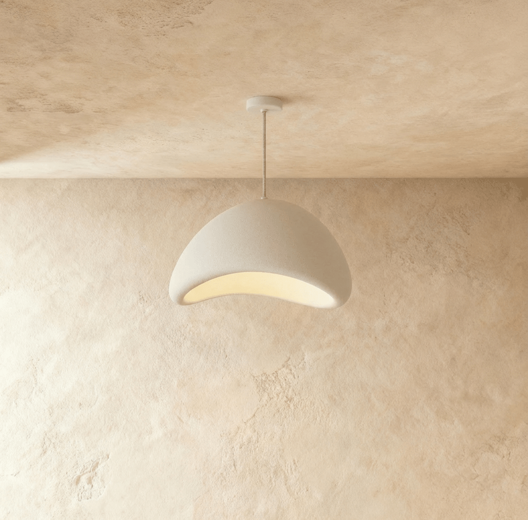 Sculpted Resin Cloud Pendant Light – Dimmable, 6 Sizes | Qonfortav