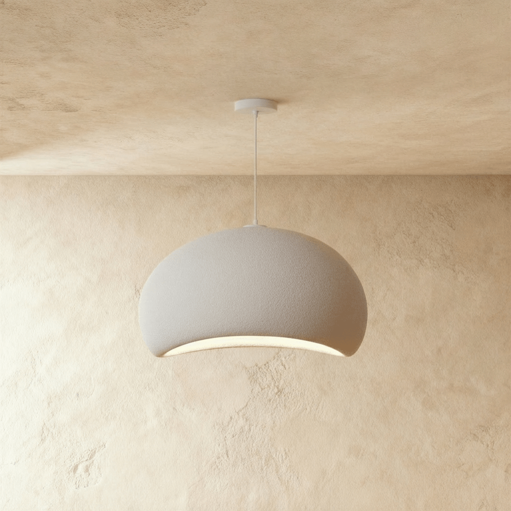 Sculpted Resin Cloud Pendant Light – Dimmable, 6 Sizes | Qonfortav