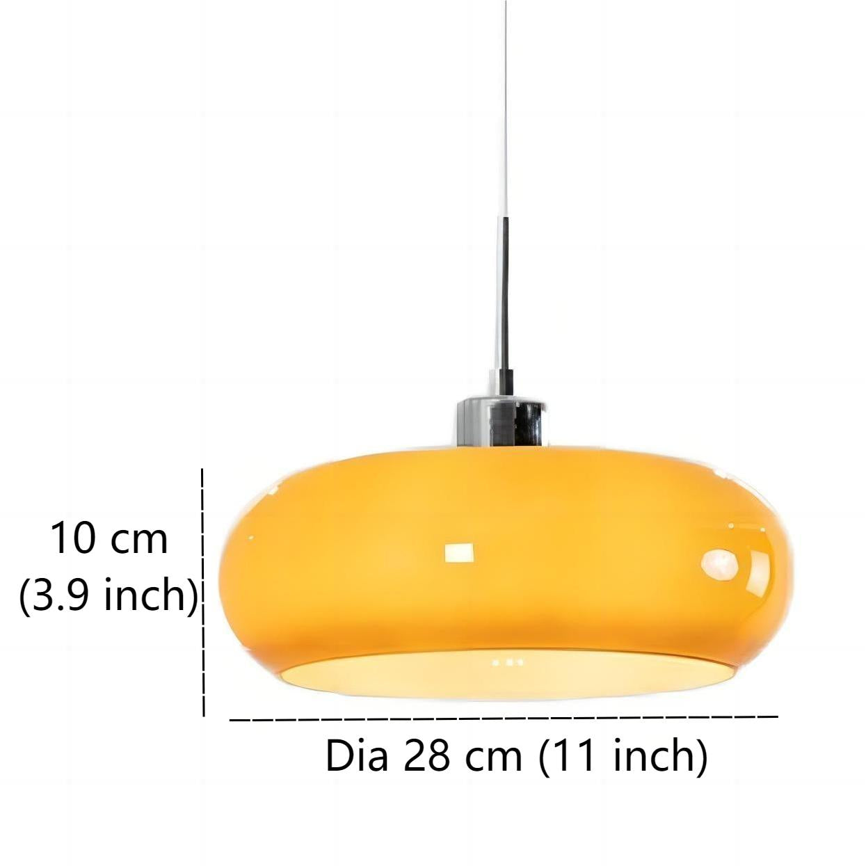 Opal Glass Pendant Light | 3 Colors | Qonforta