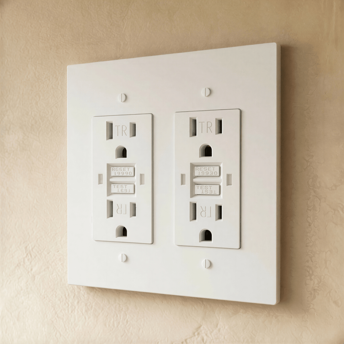 Solid Brass Wall Outlet USB-C GFCI – 7 Finishes | Qonforta