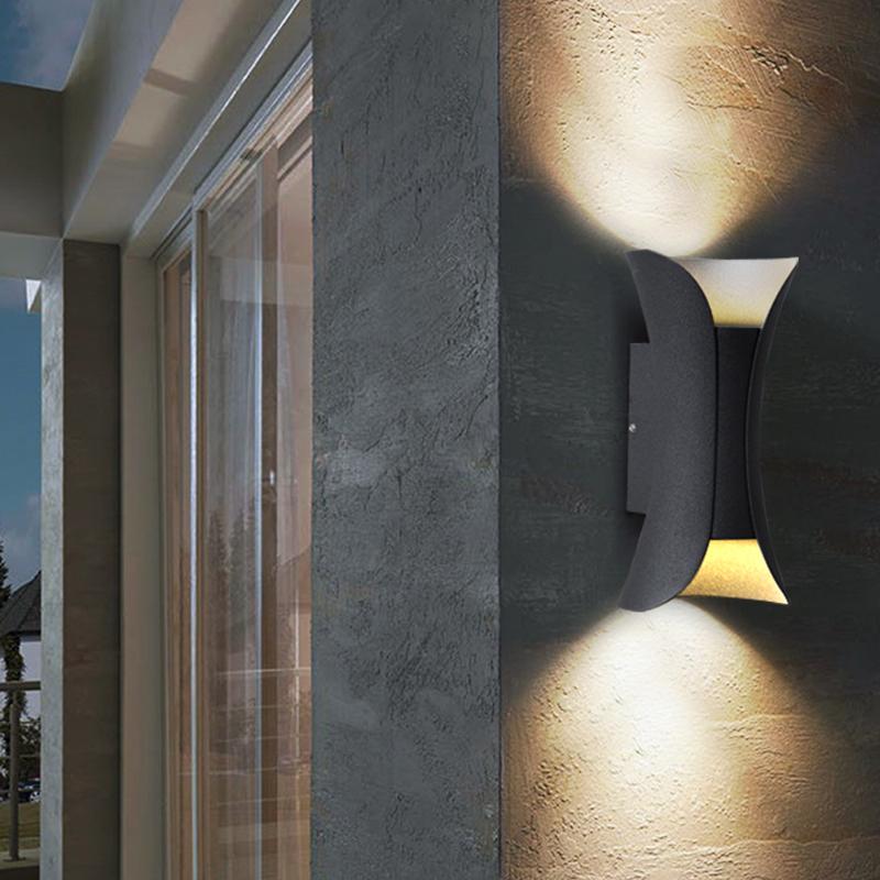 DuoLux — Modern Up & Down Outdoor Wall Light