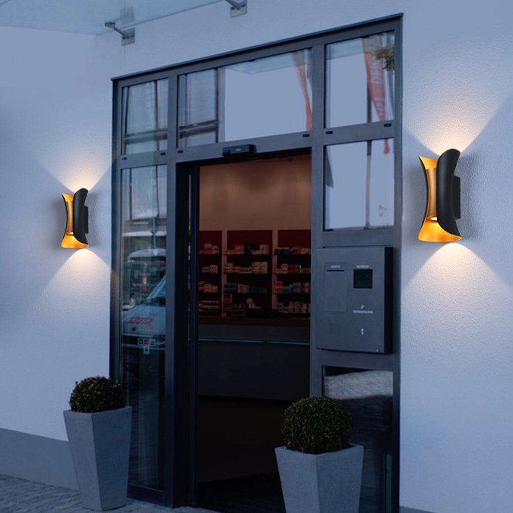 DuoLux — Modern Up & Down Outdoor Wall Light