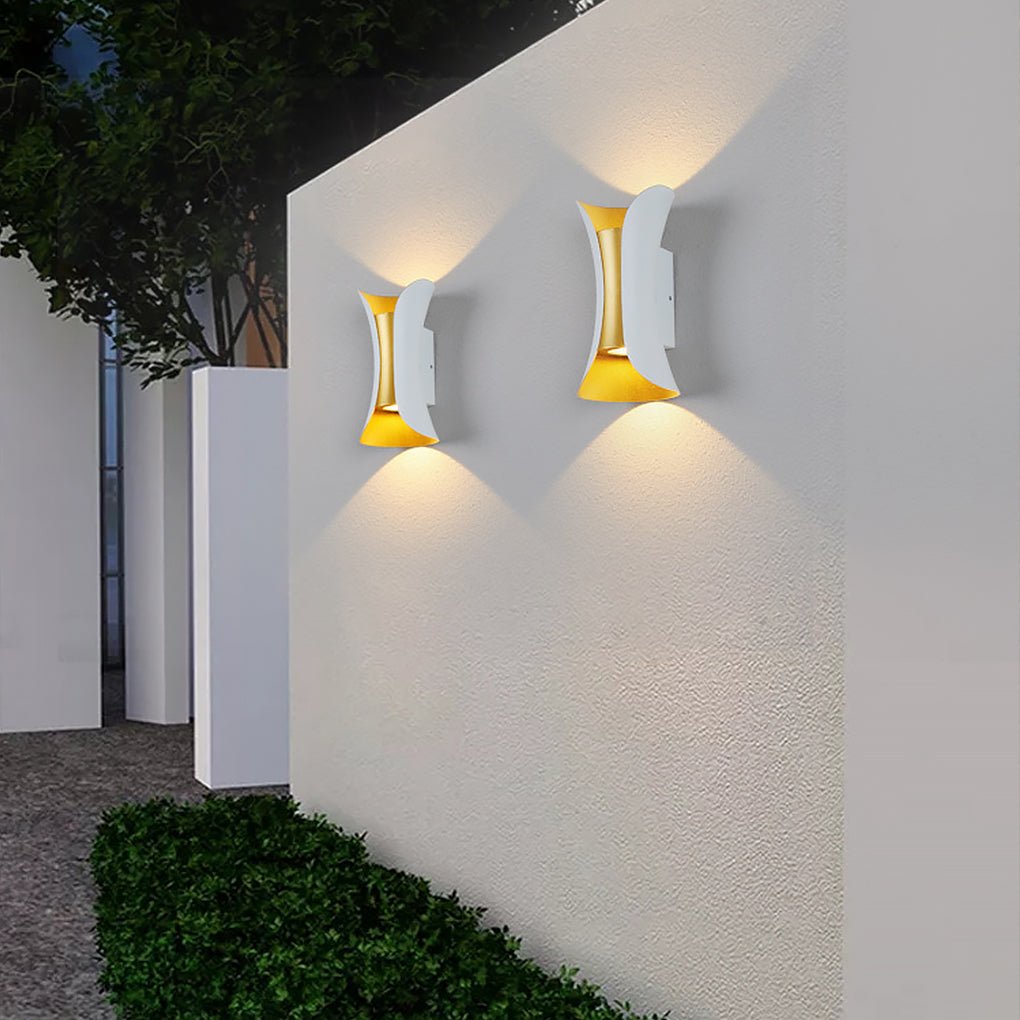 DuoLux — Modern Up & Down Outdoor Wall Light