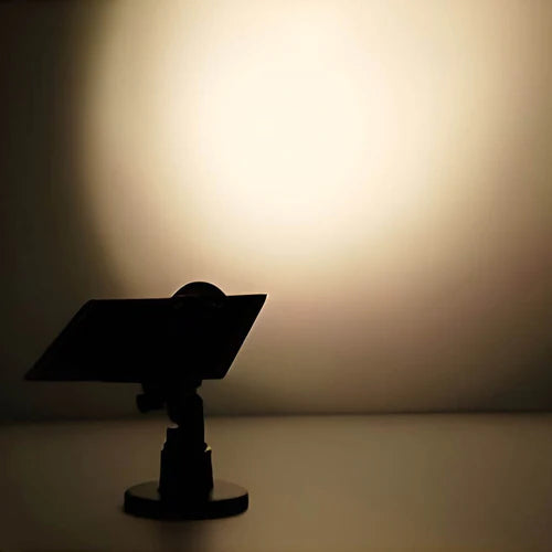 Qonforta SolarGlow Solar Spike Light — RGB & Warm White, IP54, 10H Battery