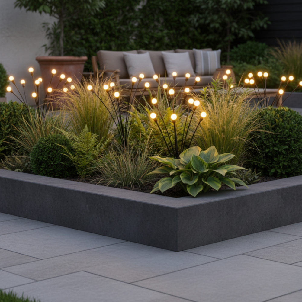 Solar Firefly Garden Lights | Waterproof LED | Qonforta