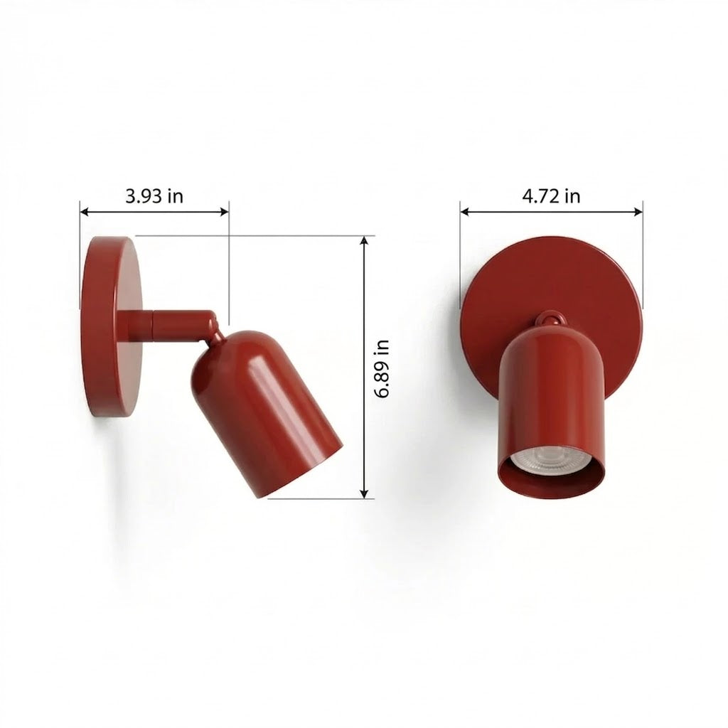 Rotatable Spotlight Wall Sconce | 5 Colors & 3 Light Modes | Qonforta