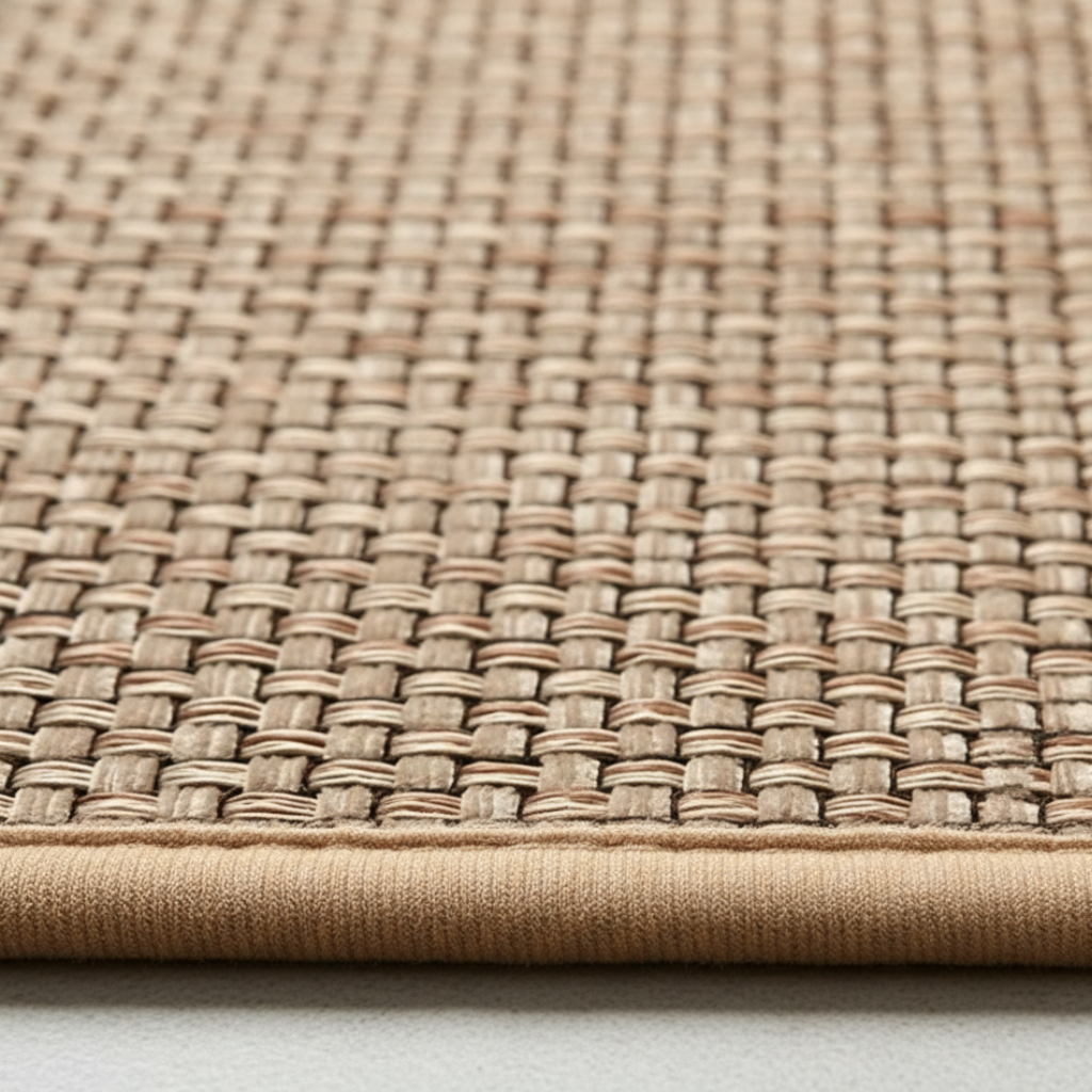 Woven Kitchen Mat | Non-Slip Rubber Backing | Qonforta