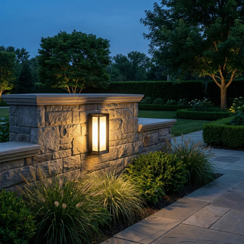 Motion Sensor Outdoor Wall Light | 3 Models & 2 Light Colors | Qonforta