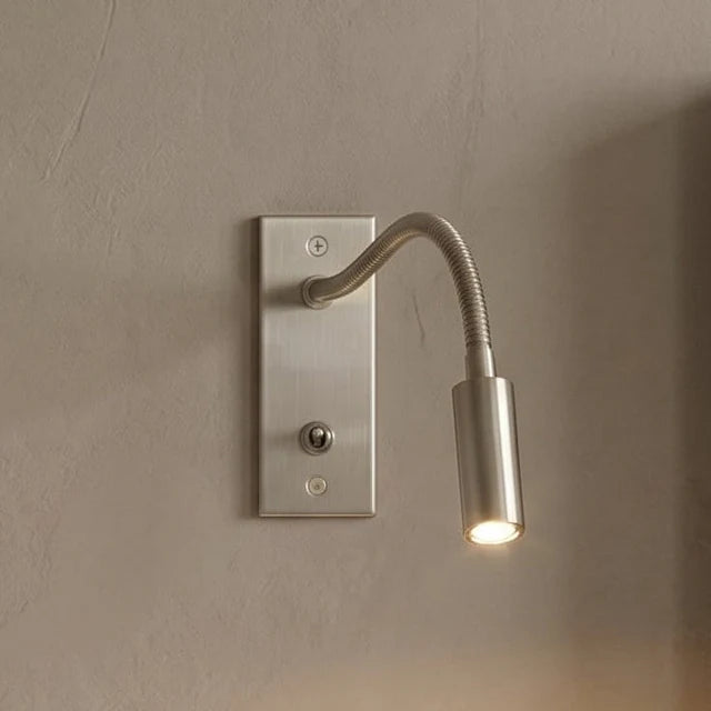 Adjustable Gooseneck Reading Wall Light | 3 Finishes | Qonforta