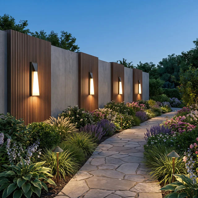 Outdoor LED Wall Light Slim IP65 – Warm & Cool White | Qonforta