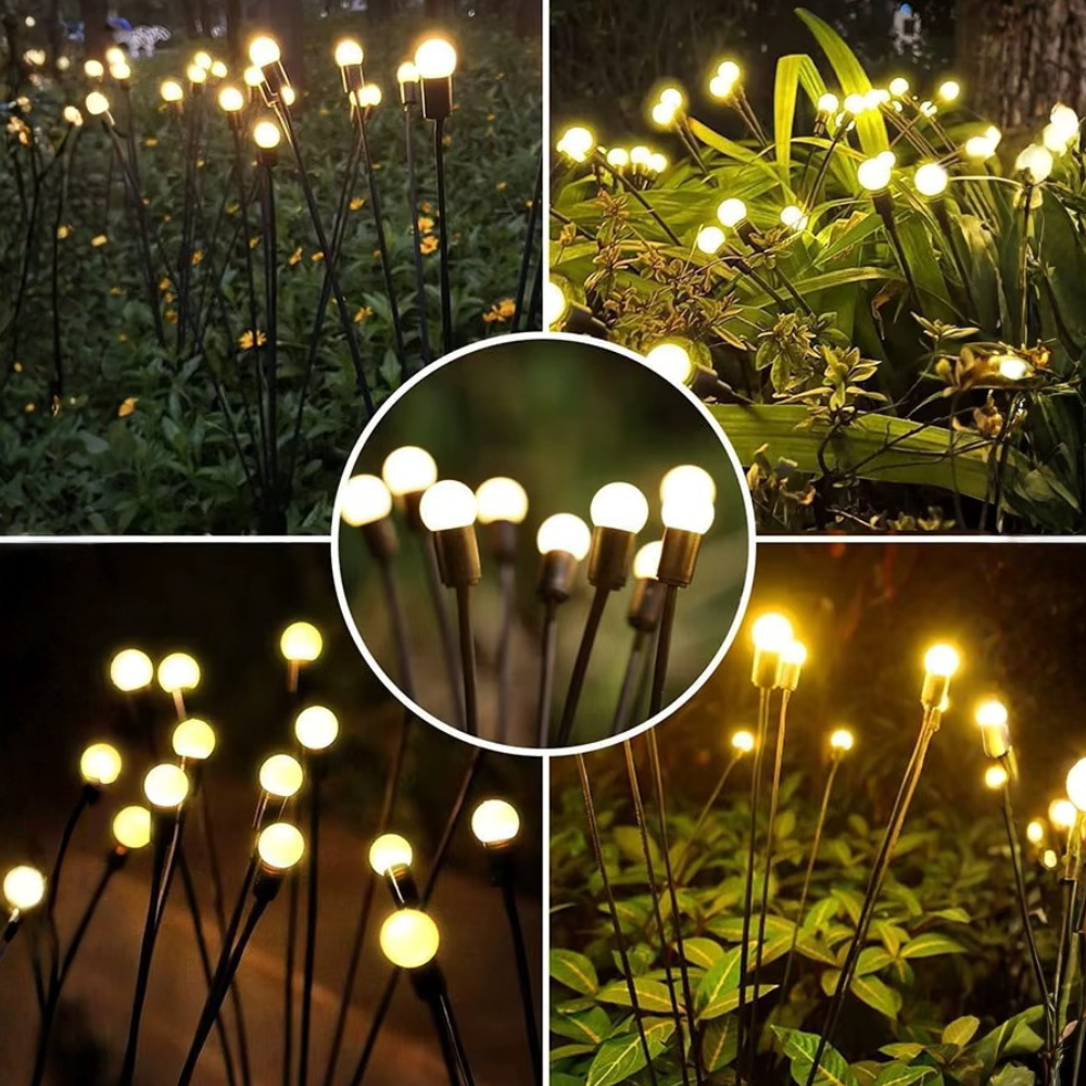 Solar Firefly Garden Lights | Waterproof LED | Qonforta