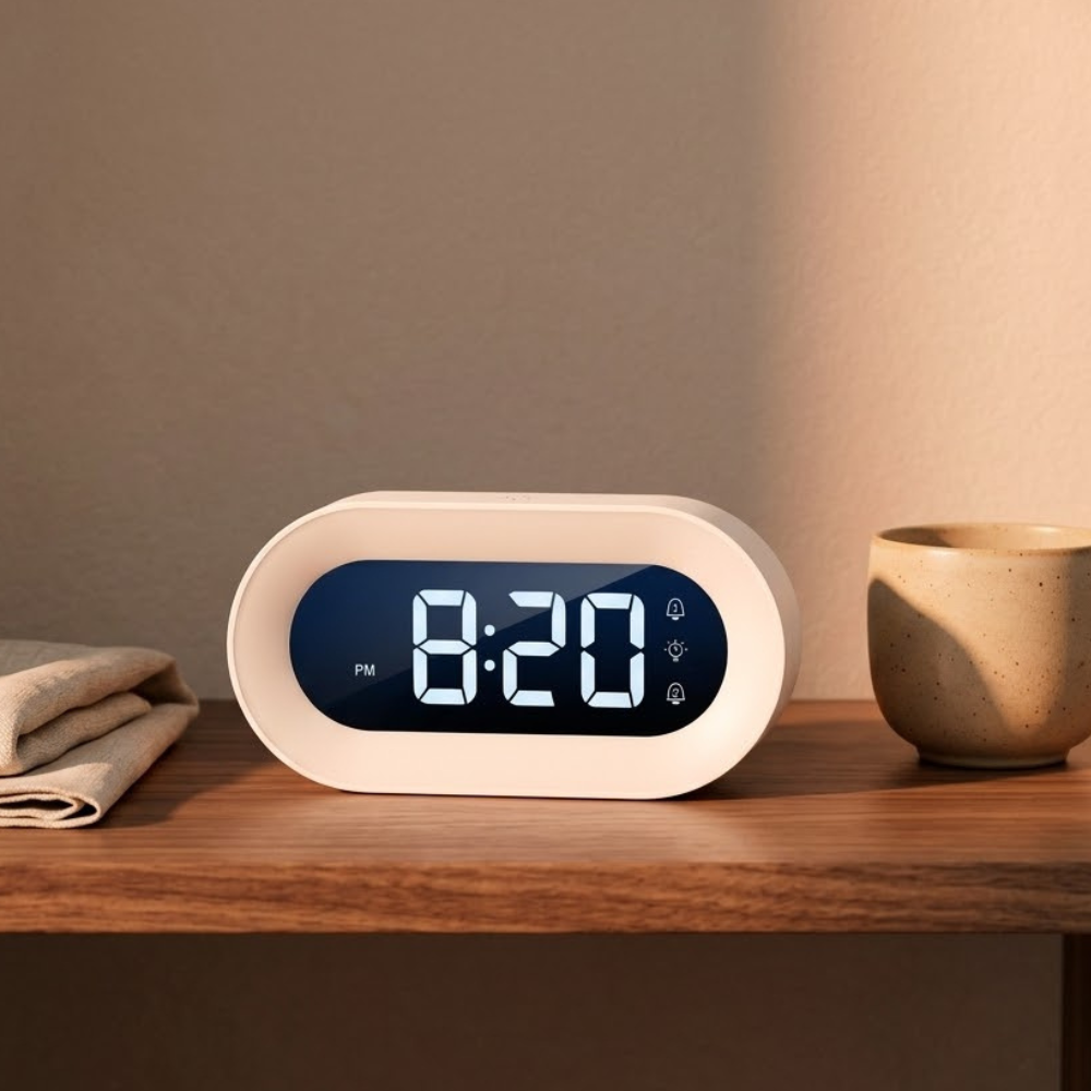Sunrise Alarm Clock | Nature Sounds & Dimmable Light | Qonforta
