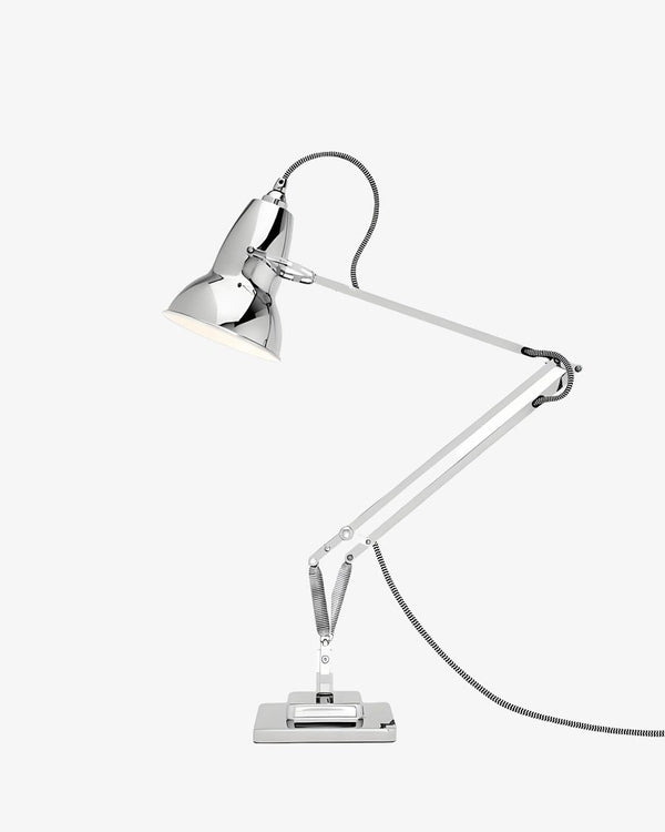 Adjustable Arm Desk Lamp Industrial Style Fabric Cord – 8 Colors | Qonforta
