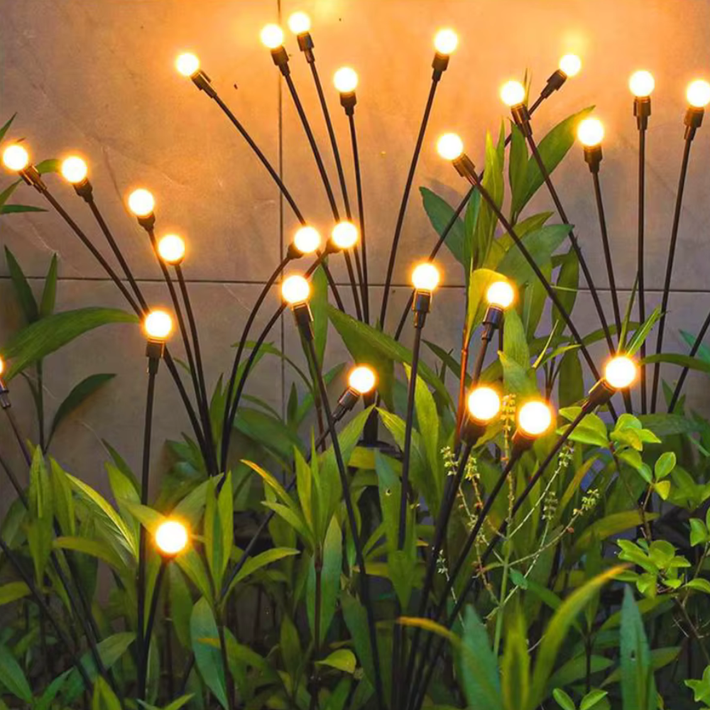 Solar Firefly Garden Lights | Waterproof LED | Qonforta