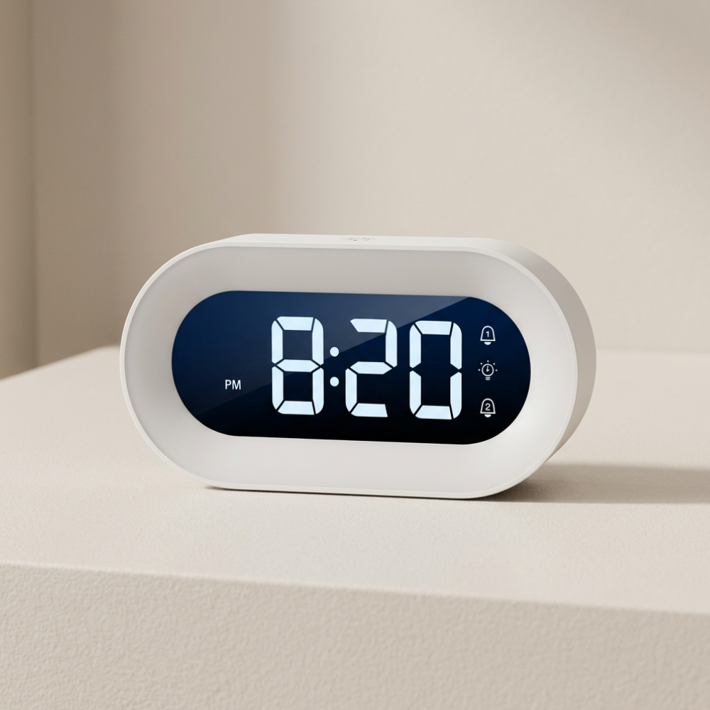 Sunrise Alarm Clock | Nature Sounds & Dimmable Light | Qonforta