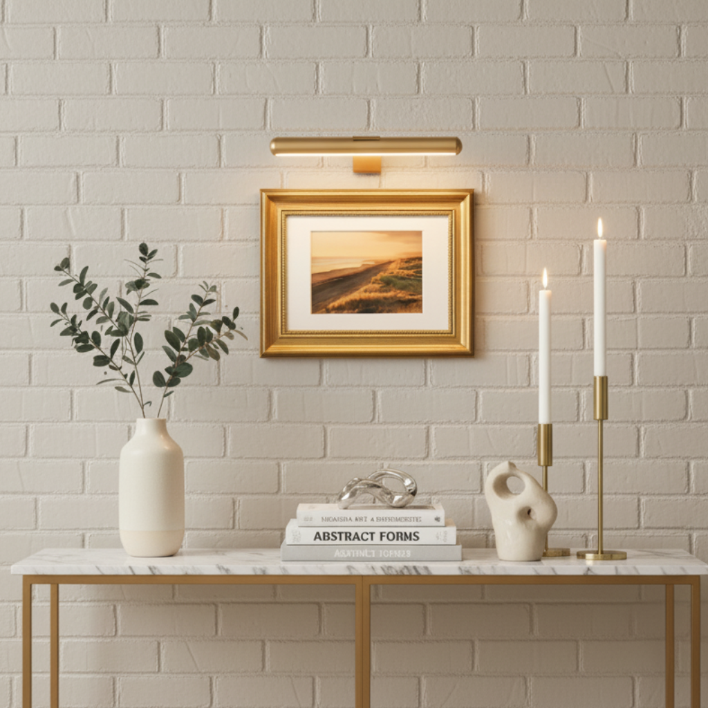 Wireless LED Art Light | Rechargeable Picture Light | Qonforta