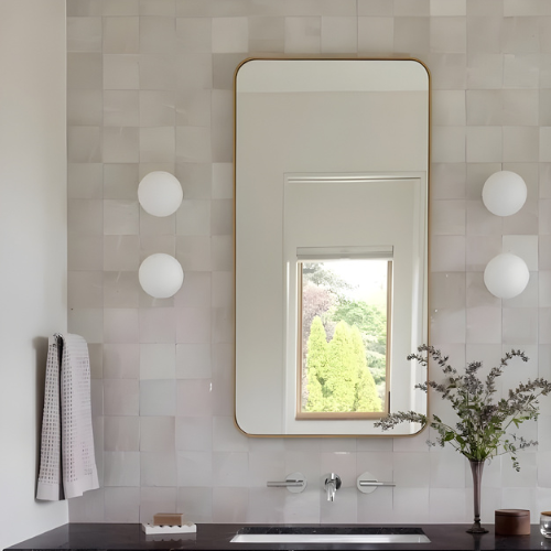 Glass Stone Wall Sconce G9 LED Warm White – 4 Sizes | Qonforta