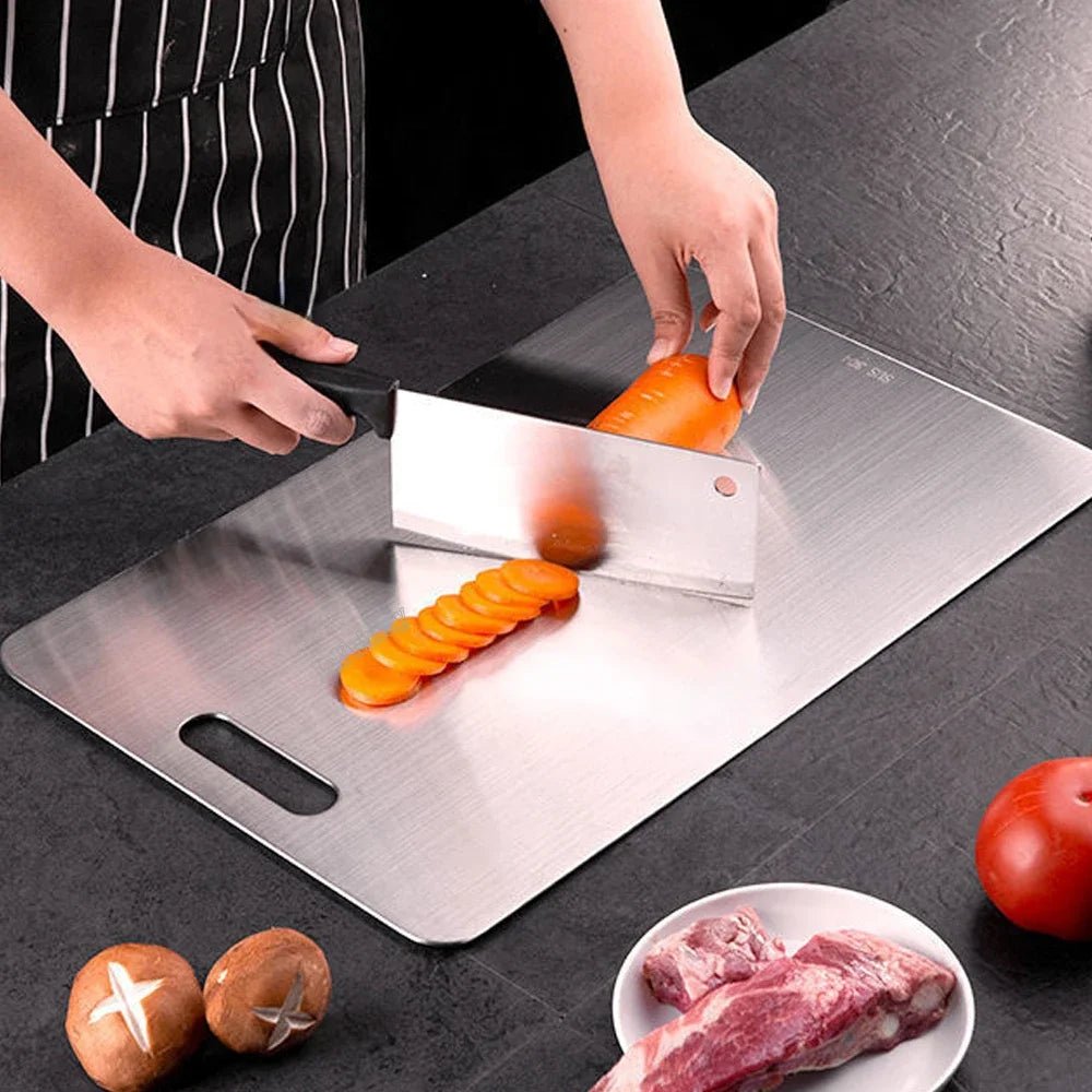 Titanium Antibacterial Cutting Board | Stain-Resistant Chopping Board | Qonforta
