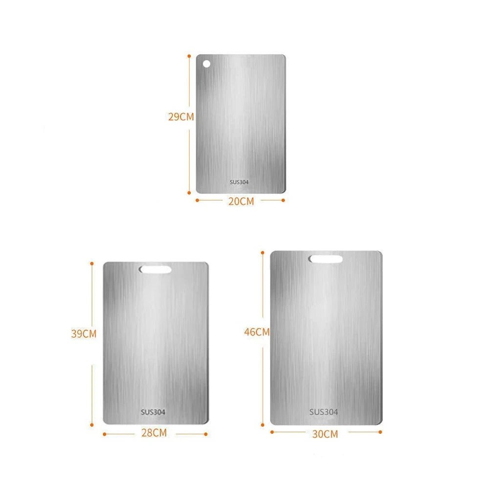 Titanium Antibacterial Cutting Board | Stain-Resistant Chopping Board | Qonforta