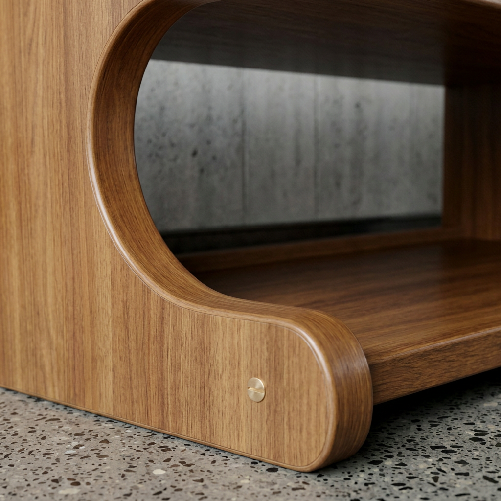 Wood Shoe Rack | Open Front Entryway Storage Tower | Qonforta