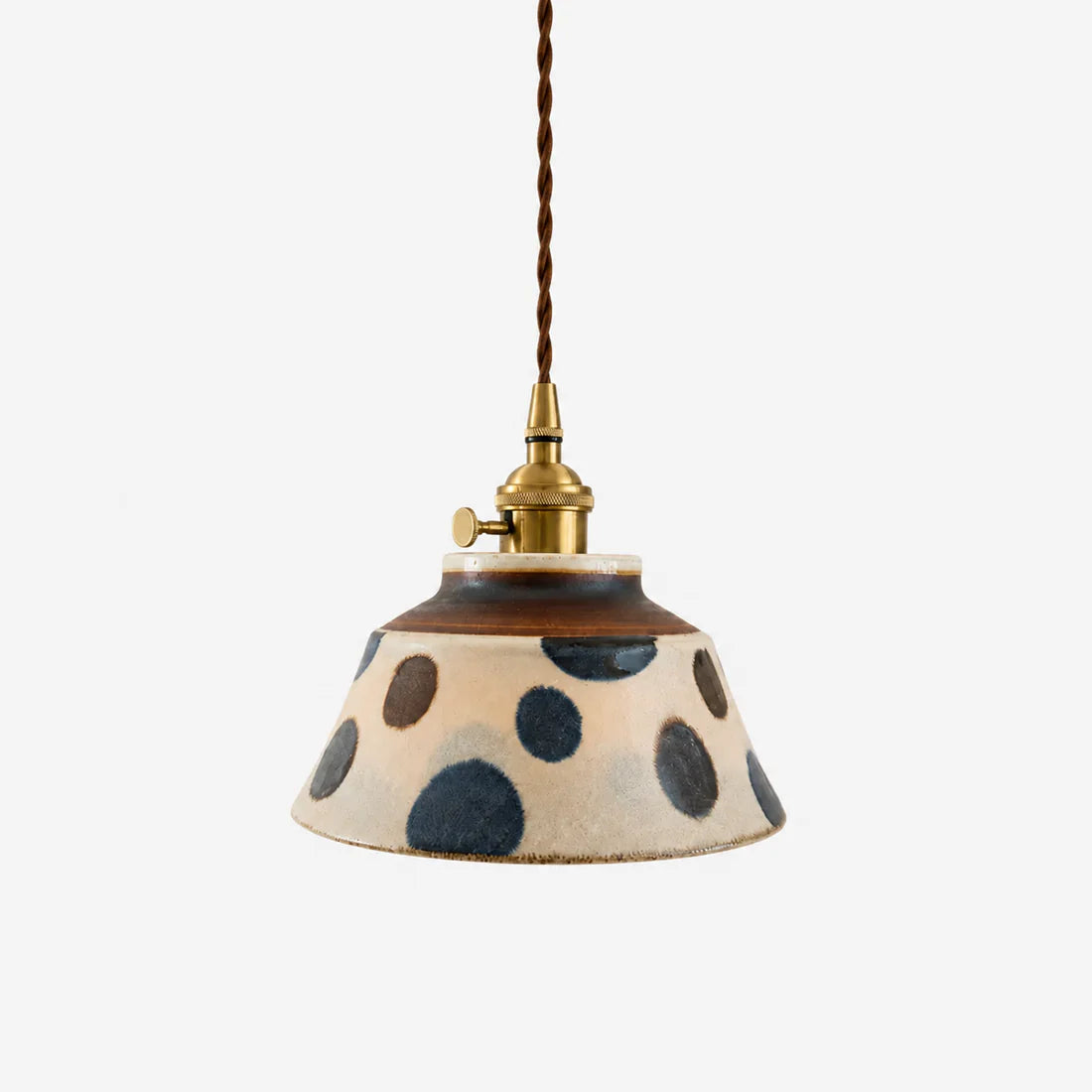 Vintage Ceramic Pendant Light | 3 Styles | Qonforta