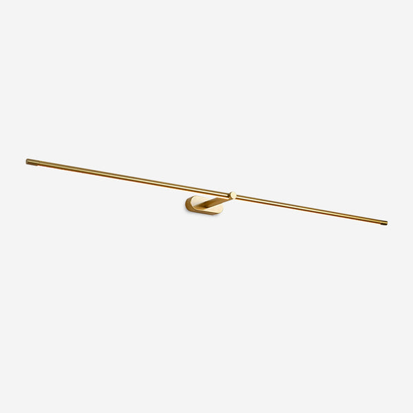 Kady rechargeable linear wall light - studio front view