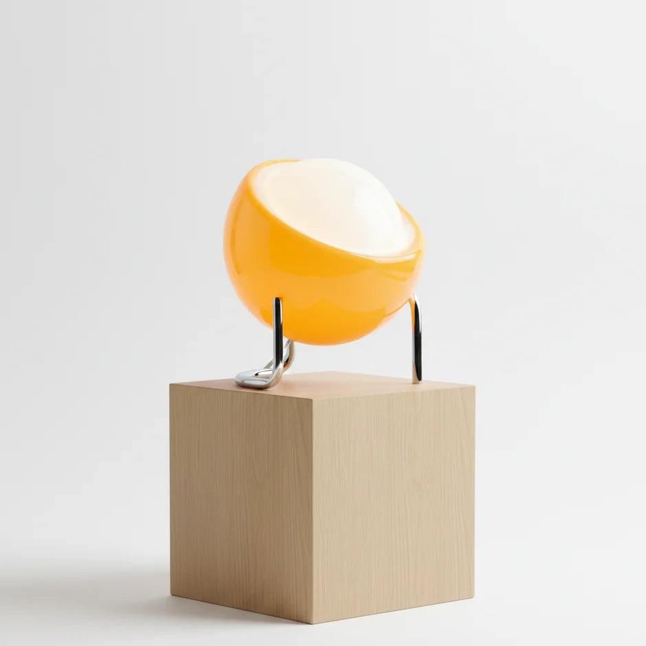 Retro Globe LED Table Lamp | Qonforta