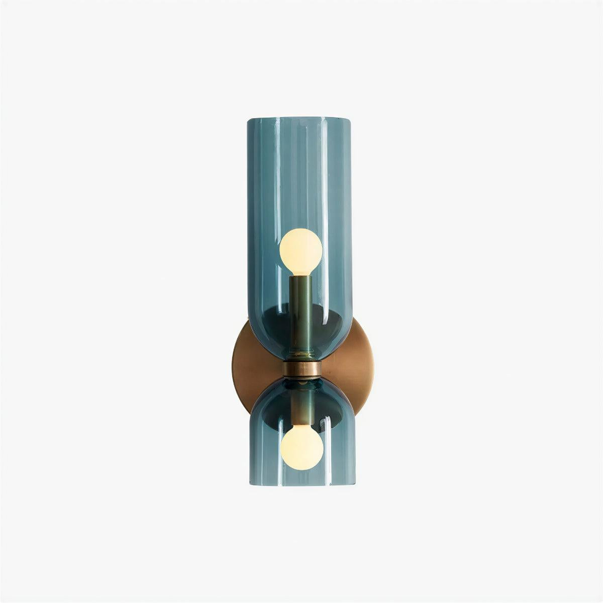 Modern Wall Sconce | Frosted Glass Shade | Qonforta