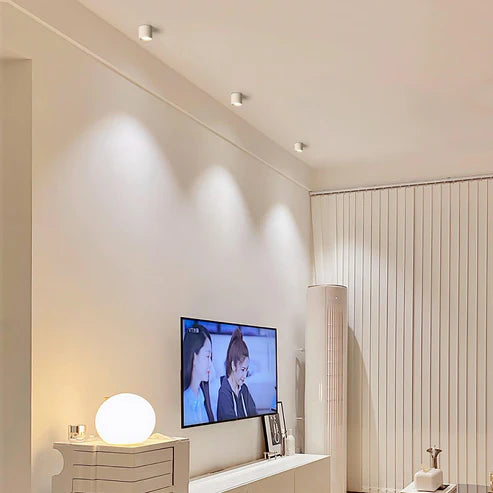 LED Surface Mount Ceiling Spotlight | 2 Colors | Qonforta