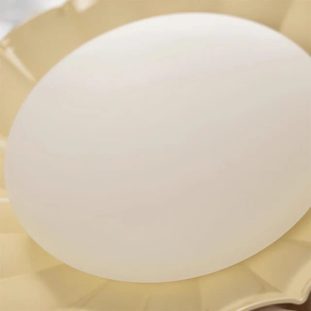 Scallop Petal LED Flush Mount Ceiling Light | 2 Colors | Qonforta