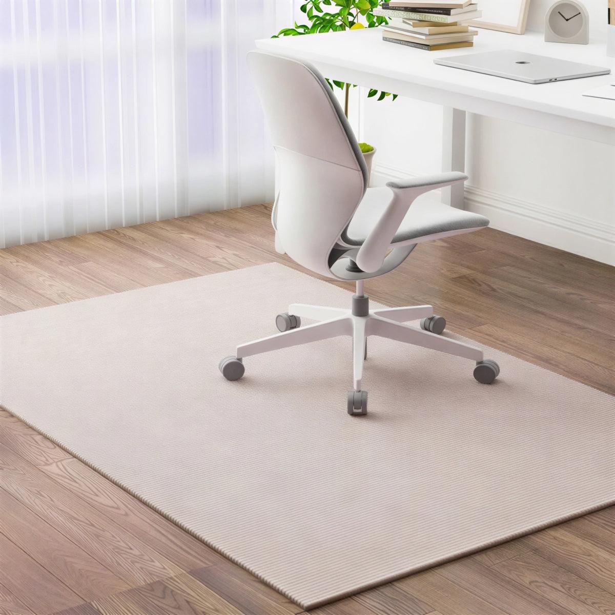 Office Chair Floor Mat | Non-Slip Polyester Mat | Qonforta