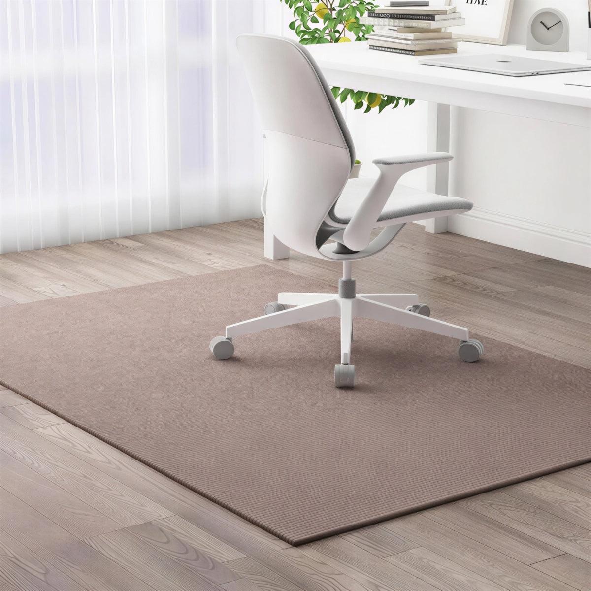 Office Chair Floor Mat | Non-Slip Polyester Mat | Qonforta