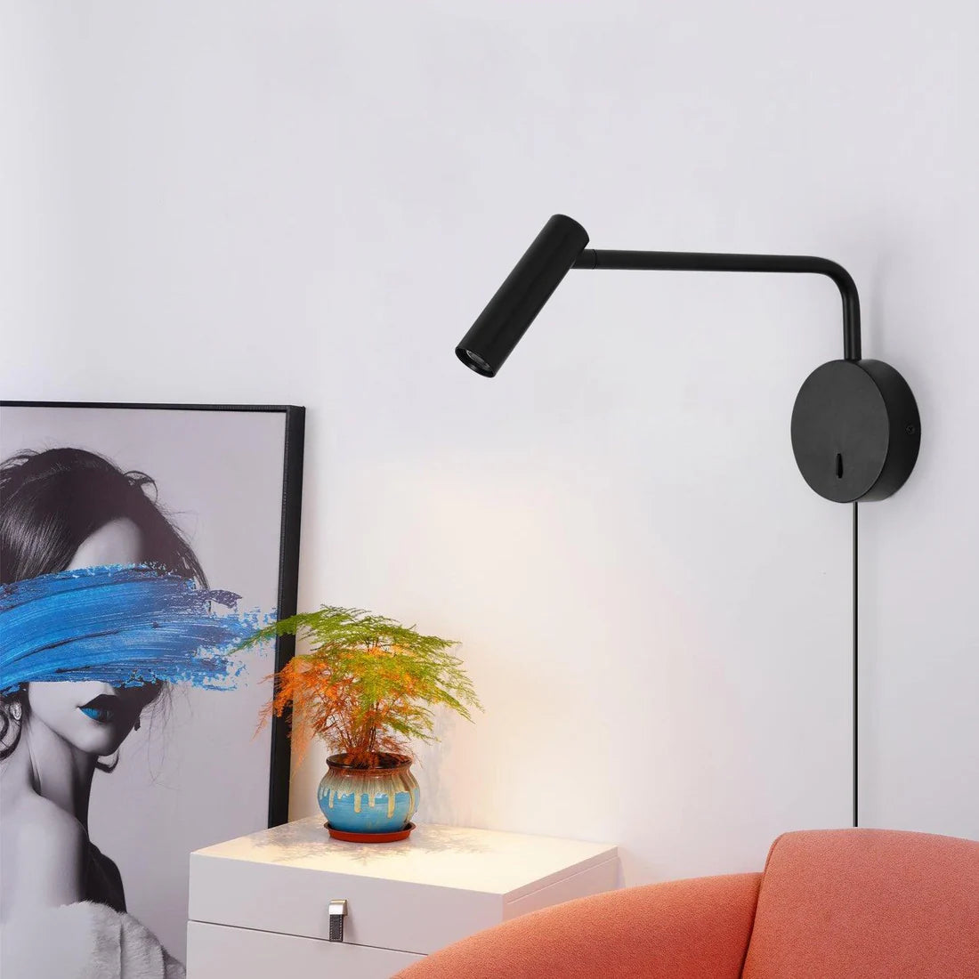 Adjustable LED Reading Wall Lamp | 4 Colors | Qonforta