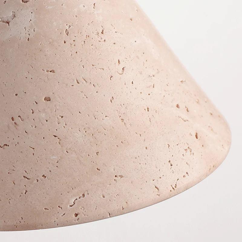 Travertine Wall Sconce Touch LED – Warm & Cold Light | Qonforta