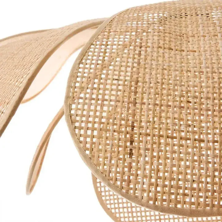 Wicker Petal Pendant Light | 3 Sizes | Boho | Qonforta