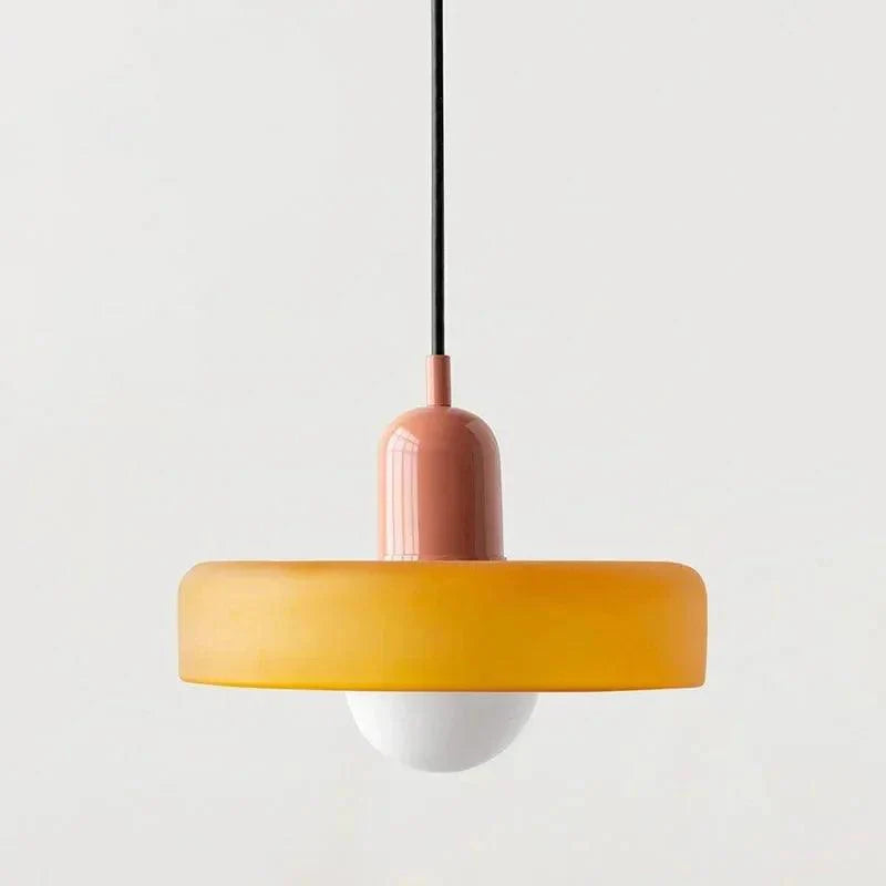 Glass Pendant Light Nordic – 12 Color Combos | Qonforta